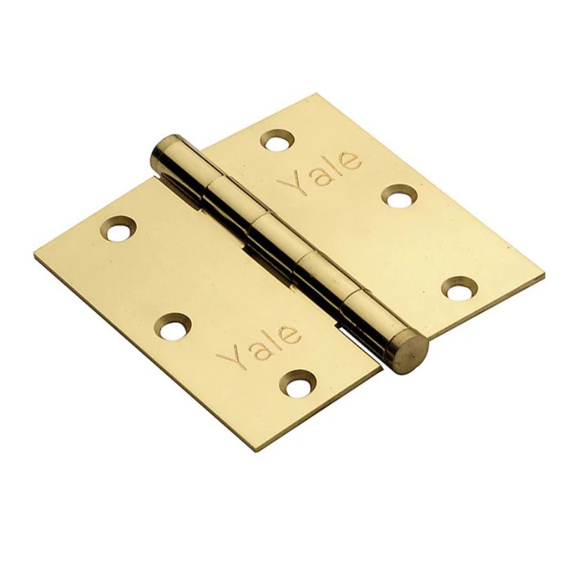 Bisagra Premium Yale 3,5 X 3,5 Bronce Satín
