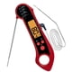 thumbnail image 1 of Termómetro de carne 2 en 1, termómetro de cocina de alimentos de lectura instantánea digital con sondas dobles | Impermeable | Conjunto de alarma | Calibración | Iluminación posterior | Func, 1 of 3