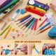 thumbnail image 2 of Juego de ganchillos Mayboos, paquete de 38, con funda de almacenamiento y accesorios, 2 of 3