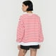 thumbnail image 2 of Polerón Mujer Oversize Líneas Rojo Corona, 2 of 5
