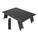 thumbnail image 5 of Mesa Auxiliar Para Campamento, Mesa De Playa, Mesa De Picnic Plegable Para Patio, Mesa Plegable Para Acampar, Color Negro, 5 of 5