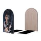 thumbnail image 2 of Rey Lobo Sujetalibros decorativos temáticos, tope para estantería con base antideslizante, uso dual para hogar y oficina - 2 piezas, 2 of 6