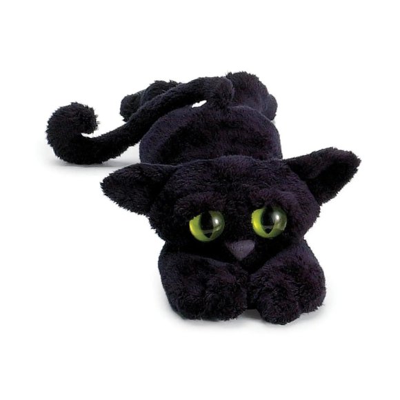 Juguete de peluche Manhattan Lanky Cats Ziggy Black Cat 35 cm