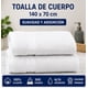 thumbnail image 1 of Toalla de Baño 140x70 cm Blanca 100% Algodón 500 Gramos Alta Absorción, 1 of 6