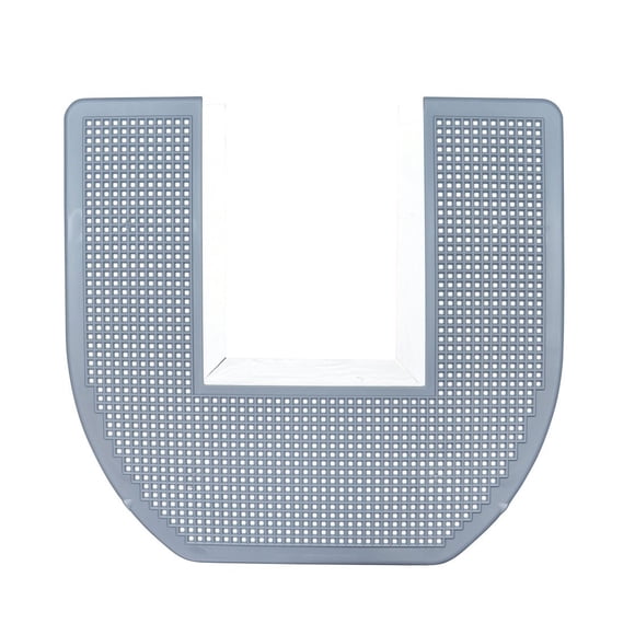 Alfombrilla para inodoro SANIPRO gris, paquete de 6