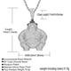 thumbnail image 4 of Collar Iced Out para hombre: colgante con circonitas pavimentadas bañadas en oro auténtico de 14 quilates, colgante de hip hop con retrato de sumo japonés y cadena de cuerda de 24 pulgadas., 4 of 5