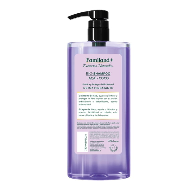 Shampoo Familand Acaí Coco, 920 ml | Lider