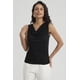 thumbnail image 5 of Polera Mujer Cuello Drapeado Negro, 5 of 8