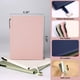 thumbnail image 2 of Cuaderno Wisefine A5 160 págs Tapa blanda Rosa de cuero PU, 2 of 8