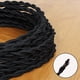 thumbnail image 2 of Cable trenzado para lámpara con recubrimiento de tela, 25 pies, PRUNLLA, estilo vintage, 2 of 7