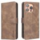 thumbnail image 1 of Funda Billetera para iPhone 14 PRO MAX Protección RFID y Soporte Ajustable Marrón, 1 of 6