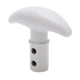 thumbnail image 5 of Remo Para Barcos, Mango En T De Repuesto, Accesorio Compacto Y Resistente Para Tabla De Surf, Color Blanco, 5 of 5
