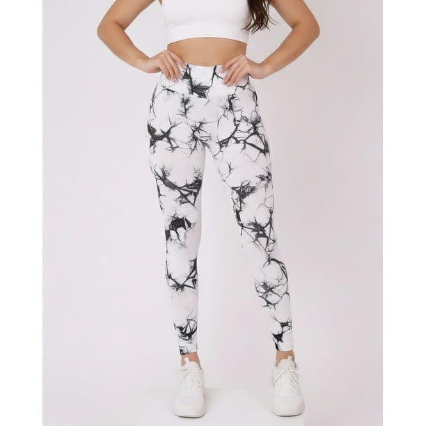 Calza Deportiva Mujer Levanta Cola Tie Dye Claro