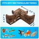 thumbnail image 5 of Cueva de acuario FISHNOSH, de aspecto natural, similar a la madera, para peces, 5 of 9