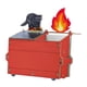 thumbnail image 1 of Adorno De Madera Para Bolígrafos, Caja Para Bolígrafos, Soporte Para Bolígrafos, Color Rojo, 1 of 3
