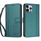 thumbnail image 3 of Funda Cartera Trébol para iPhone 12 Pro Max con Ranuras Tarjetas y Carga Inalámbrica Verde oscuro, 3 of 6