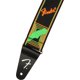thumbnail image 3 of Correa de guitarra Fender Neon con monograma de 5 cm, verde y naranja, con accesorios, 3 of 3