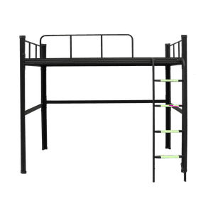 Mueble Market - Cama Alta Strong 1.5 Plaza Negro