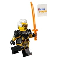 Minifigura De Juguete Lego Ninjago Dragons Rising: Rapton Con Espadas