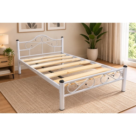 Cama Rebeca Metal 1.5Pza