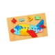 thumbnail image 5 of Número Puzzle Montessori Juguetes Para 3 Años De Edad Para Preescolar Habilidades Motoras Finas Avión, 5 of 5