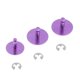 thumbnail image 1 of Botón De Liberación Del Obturador Para La Funda Impermeable De La Cámara 3+ Morado, 1 of 5