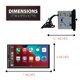 thumbnail image 4 of Estéreo para auto Dual Electronics DCA73W con CarPlay inalámbrico de 7", 4 of 9