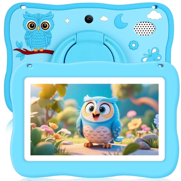 Tablet Infantil De 7 Con Funda Resistente A Golpes Y Cámara