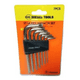 thumbnail image 3 of Set Juego Llave Allen Cromado 10 Piezas Makawa Mk-0147, 3 of 3