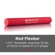 thumbnail image 5 of Barra de terapia para codos de tenis Theraband FlexBar, luz roja, 5 of 6
