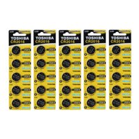 Batería Toshiba Cr2016, Pila De Litio Tipo Moneda De 3 V (25 Baterías)