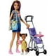thumbnail image 2 of Set De Juego Barbie Cuidado De Niños Con Muñeca Skipper Muñeca Bebé Cochecito Rebotador Y Accesorios Temáticos, 2 of 2
