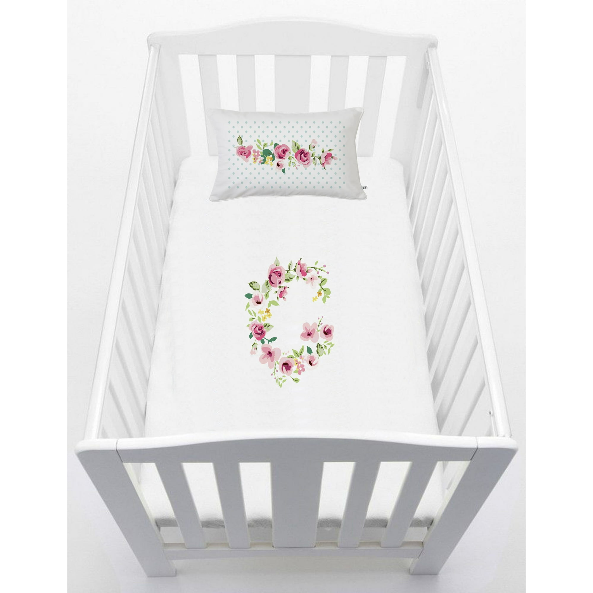 Tuyo Print - Cubreplumón Cuna Letras Vintage G