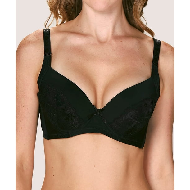 Sosten Push Up Poliamida Encaje Mujer Lady Genny