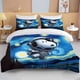 thumbnail image 1 of MINISO Snoopy Printed Soft Bedding Set Cartoon Duvet Cover Comforter Pillowcase Boys Girls Children Bedding Set Luxury Bed Sheets, 1 of 5