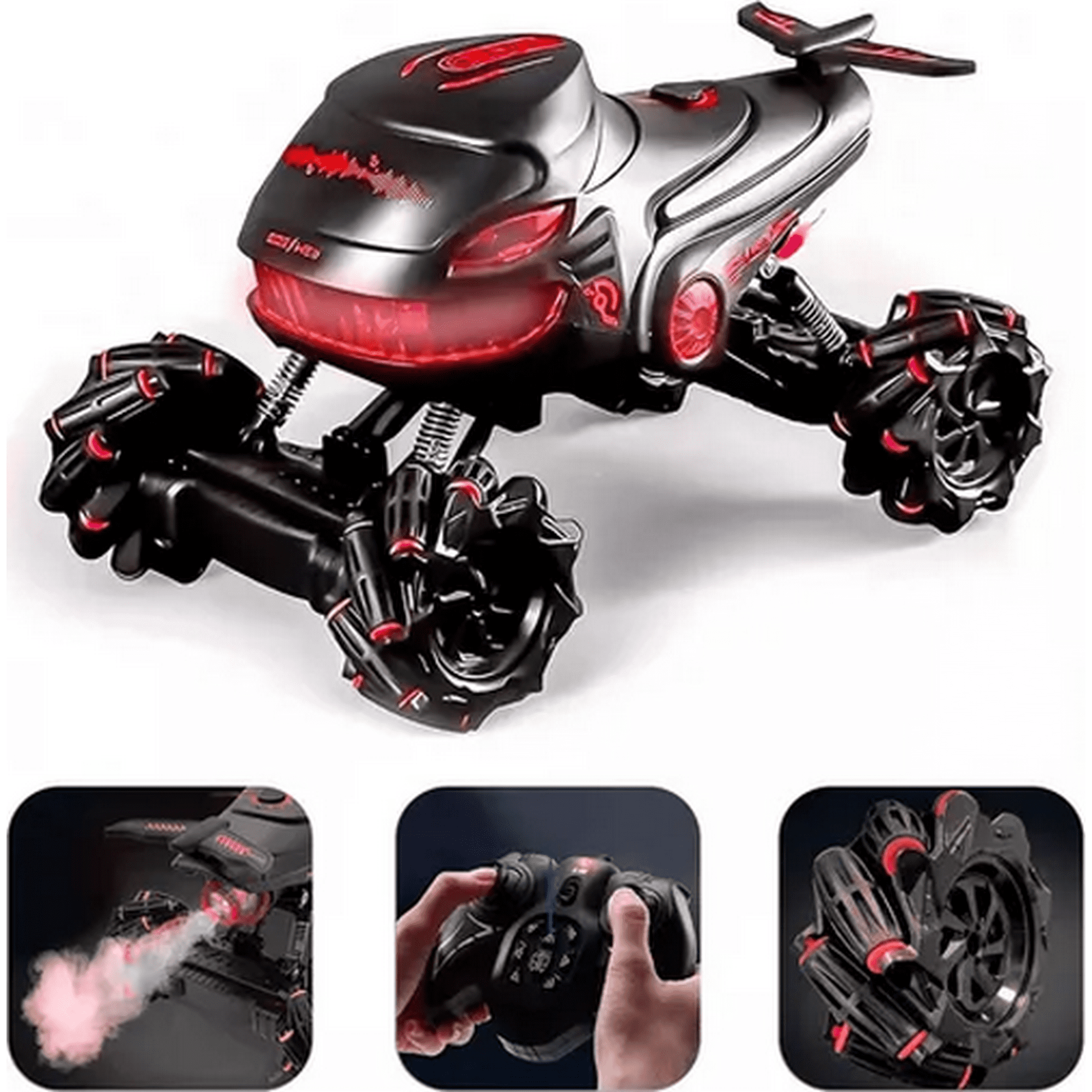 Genérico - Monster Truck Rc Lanza Agua Con Luces