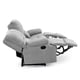 thumbnail image 3 of Bergere Perugia Reclinable 3 Cuerpos Tela Velvet Gris, 3 of 8