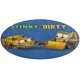 thumbnail image 1 of Stinky y Dirty Alfombra Redonda de Felpa Coral, Antideslizante, No Desprende Pelusas, Lavable y Duradera para Salón, Dormitorio y Habitación de Niños 60cm, 1 of 6