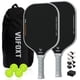 thumbnail image 1 of Set de 2 palas de pickleball VUFOXT de carbono y fibra de vidrio, 1 of 7