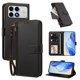 thumbnail image 2 of Funda con Billetera para [Xiaomi Poco F8 Pro] con Bolsillo Zipper y Tarjetero Negro, 2 of 6