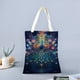 thumbnail image 2 of Pavo Real Bolso de tela con estampado de lienzo para mujer, bolsa de compras reutilizable y estética, con cremallera interior, regalo para mujer,40*45cm., 2 of 6