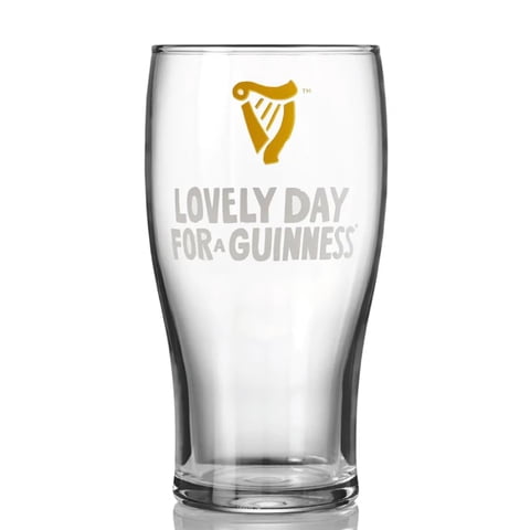 Vaso De Cerveza Guinness Tulip De 590 Ml, Producto Oficial