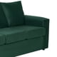thumbnail image 3 of Sofa Kendy 3 Cuerpos Felpa Verde Botella, 3 of 6