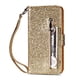 thumbnail image 3 of Funda para FOXDOCK Elegante funda iPhone X/iPhone XS Glitter con cremallera-Ideal para el uso diario, 3 of 5