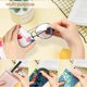 thumbnail image 4 of Funda para gafas Fintie Raining Hearts de piel vegana, 4 of 7