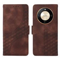 Carcasa Foxdock Honor X9B De Cuero Pu, Diseño Acolchado Clásico, Protección Contra Caídas Y Rayones