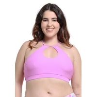Samia - Peto Deportivo Halter Lila Xl