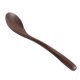 thumbnail image 3 of Cucharada de cuchara de cuchara de servir de madera de nogal negro para mezclar sopa revolvente D, 3 of 5