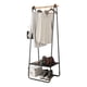 thumbnail image 1 of Perchero Organizador De Ropa Metal 158x40x53 Cm Con Repisa Negro, 1 of 5