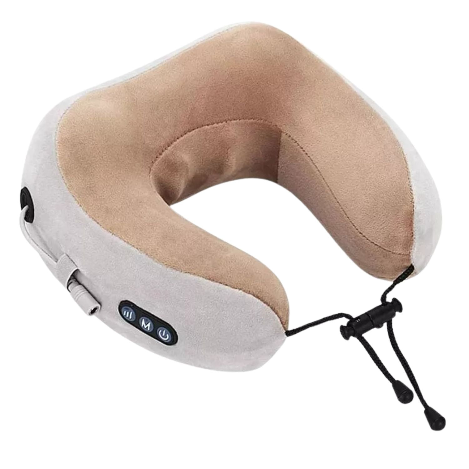 Disparo - Almohada Masajeadora Beige 22cm Relax Y Confort Ideal